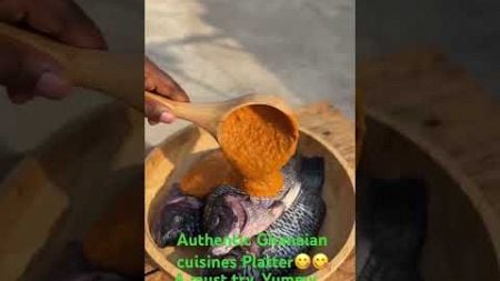 Ghana Banku, Kenkey and Grilled Tilapia😋😋. #seo #food #youtubeshorts #cooking #viralvideo #fun