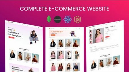 How to Build a Modern E-Commerce Website with React.js &amp; Redux|how to create e-commerce website.