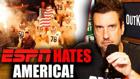 ESPN CENSORS Patriotic Moments At Sugar Bowl! | OutKick The Show w/ Clay Travis