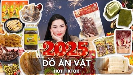 [REVIEW] 18 ĐỒ ĂN VẶT HOT TIKTOK | Dẻ sườn gác bếp Lan Nùng, Chân gà Bà Tuyết, Táo đỏ kẹp sữa..v..v