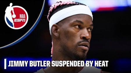 🚨 JIMMY BUTLER SUSPENDED BY HEAT 🚨 Bobby Marks details | NBA on ESPN