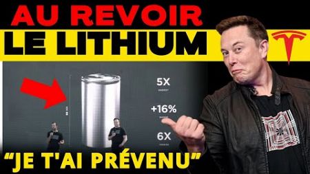 PLUS DE LITHIUM ! La Nouvelle Technologie De Batterie À L&#39;état Solide De Tesla Va Tout Changer !