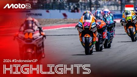 Moto2™ Race Highlights ✨ | 2024 #IndonesianGP