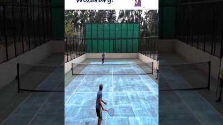 Wrong Foot Wizardry! #sports #tennischannel #tennisreels #tennisshorts #tennisaction #tennisplayer