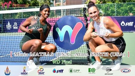 ITF World Tennis Tour Presented by SAT (1) WD Final - Maria MATEAS (USA) /Alana SMITH (USA)