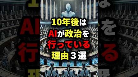 10年後はAIが政治を行っている理由3選　#都市伝説