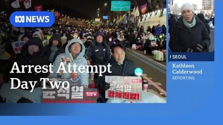 Questions over whether authorities will try to arrest Korean President Yoon Suk Yeol | ABC News