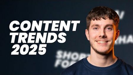 Met deze CONTENT TRENDS val JIJ ALS BEDRIJF op in 2025!