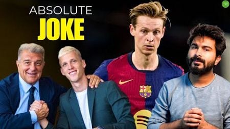 What’s Going on With Dani Olmo &amp; De Jong Comment On Barca is Disgrace!