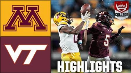 Duke’s Mayo Bowl: Minnesota Golden Gophers vs. Virginia Tech Hokies | Full Game Highlights