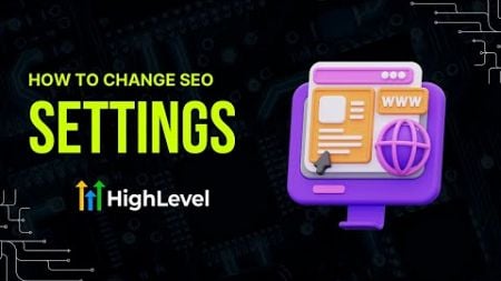 How to change your SEO &amp; meta data settings on a GoHighLevel Website