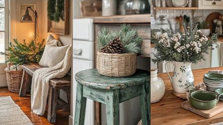 Rustic Reverie: Cozy Winter Decor to Envelop Your Home in Timeless Post-Christmas Warmth