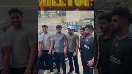 Rajat Dalal Meetup with Rajveer Fitness || Elvish Yadav || Mayanktanwarking