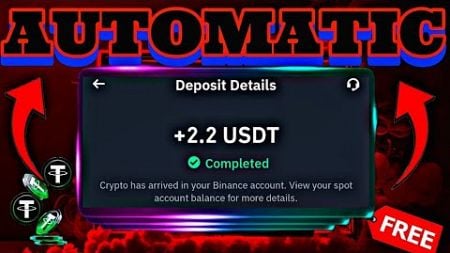 DAILY EARNING ~ EARN USDT DAILY AUTOMATIC FREE ~ ONLINE EARNING