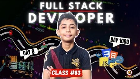 Full screen Overlay Nav In Html {Full Stack Web Development Full Course From Scratch} Class #83