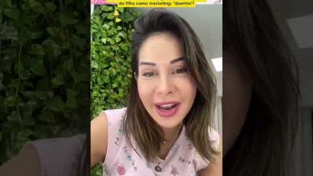 Maíra Cardi rebate acusações de usar a perda do filho como marketing: &quot;doentio&quot;!