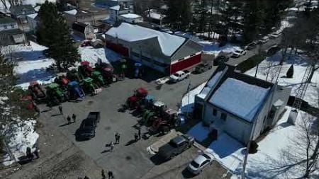 Convoi de l&#39;UPA Mauricie - contre les Éolienne en milieu agricole - 25 mars 2024