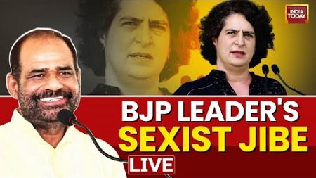 Ramesh Bidhuri On Priyanka News LIVE: Roads like Priyanka Gandhi&#39;s cheeks: BJP leader&#39;s sexist jibe