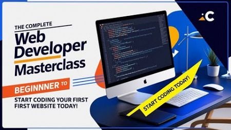 The Complete Web Developer Masterclass Beginner To Advanced | Start Coding Your First Website Today!