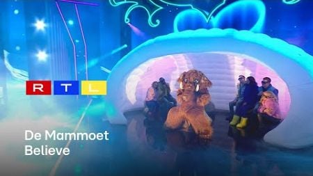 Mammoet trapt af met steengoed optreden: ‘Zij leeft het kostuum van de Mammoet’ | The Masked Singer