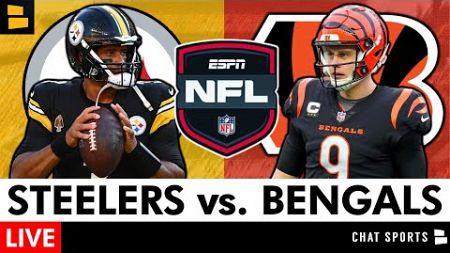 Steelers vs. Bengals Live Streaming Scoreboard, Play-By-Play &amp; Highlights | NFL Week 18 On ESPN