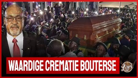 🚀 De Nieuwe Politiek LIVE • lijkkist Bouterse gebracht naar crematorium