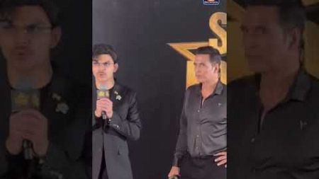 Akshay Kumar Introduces Debutant Veer Pahariya At The Promotion Of Sky Force | N18S #shorts