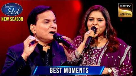 Sadhana Sargam और Lalit Pandit ने सबकी Request पर गाया &#39;Pehla Nasha&#39; | Indian Idol S15 |Best Moments