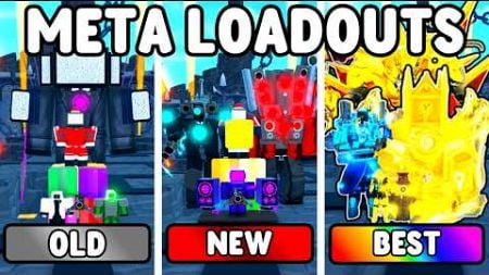 EVERY META LOADOUT VS ENDLESS MODE (Toilet Tower Defense)