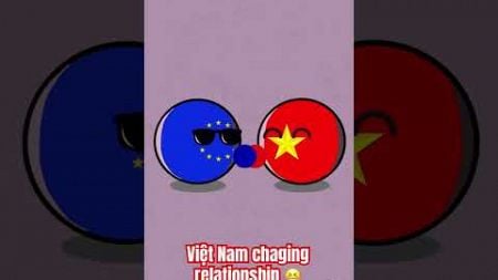 Việt Nam changing Relationships 2025 #countryballs #ww2 #vietnam #usa #china