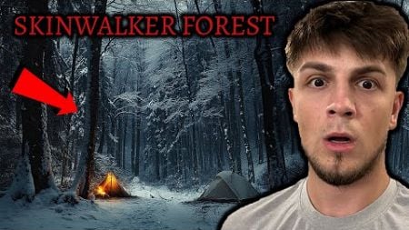 Our TERRIFYING Experience While Camping - The Most HAUNTED FOREST SKINWALKER FOREST