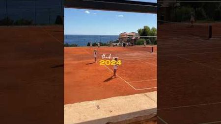 Tennis 2024! Let’s go 2025! #tenniscoach #tennistime #tennis #2024shorts #tennislove #montecarlo