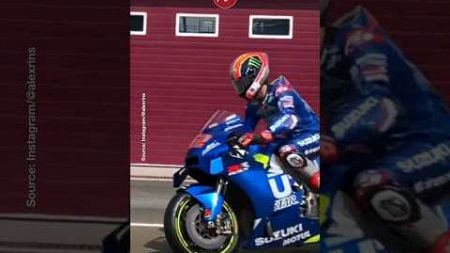 The Moment Alex Rins Left the Suzuki Garage | #motogp #alexrins #suzuki #suzukimotogp