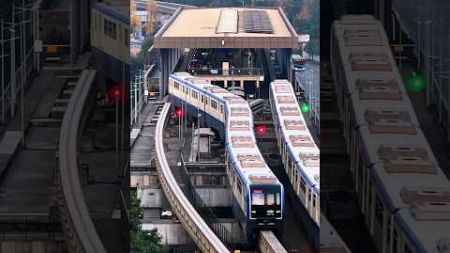 AMAZING RAILWAY TECHNOLOGY || URBAN RAIL TRANSIT SYSTEM CHONGQING #railway #technology #engineering