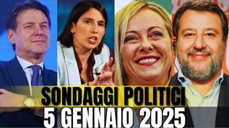 SONDAGGI POLITICI OGGI: CHI SALE, CHI SCENDE? ECCO LA NUOVA CLASSIFICA DEI PARTITI!