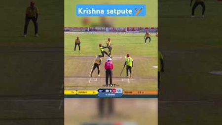 Krishna satpute 🏏 #tennis #ispl #shortsfeed #youtubeshorts #shorts #ytshorts #cricket #cricketshorts