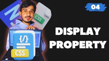 CSS Tutorial: CSS Display Property &amp; Cursor Property | CSS Tutorial for Beginners