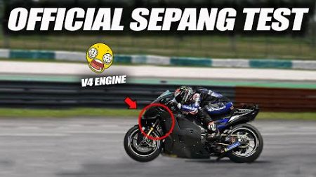 EVERYONE SHOCKED OFFICIAL Sepang Test DAY 1 Insane Yamaha V4 ENGINE Test Sepang Malaysia 2025