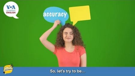 How to Pronounce: Scientific Terms - Accuracy