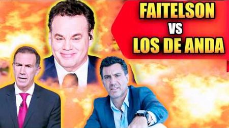 🔥 Faitelson vs Los de Anda. La POLÉMICA MÁS FUERTE de ESPN: ATAQUES PERSONALES, FAMILIARES y MÁS.