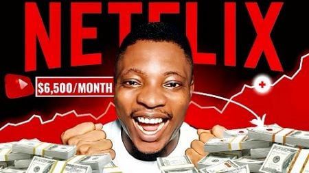 Withdraw $6,500 for WATCHING NETFLIX MOVIES Every Month ( Make Money Online 2025).