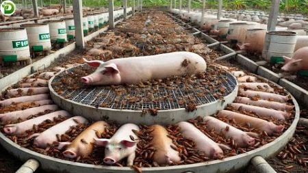 Combined Farm Pigs and Black Soldier Fly Larvae Productivity Is A Hundred Times More Effective