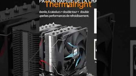 Thermalright Peerless ✨ Design et technologie réunis ! #RefroidisseurAir #HighTech