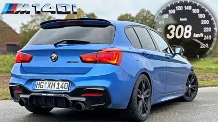 308KMH in a BMW 1 Series!! 600HP M140i // REVIEW on AUTOBAHN