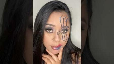 Makeup artística Aranha 🕷️#maquiagem #makeup #makeupartist #fypp