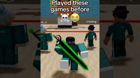 I HAVE PLAYED THESE GAMES BEFORE 😂💀 The Strongest Battlegrounds ROBLOX #shorts