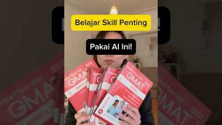 Belajar GRATIS skill penting lewat AI ini. #belajarsemenit #english #math #finance