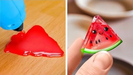 TOP GLUE GUN HACKS EVER 😍🌟 CREATE INCREDIBLE CRAFTS