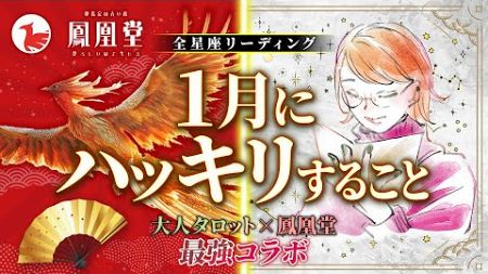 【全12星座🌌×最強コラボ🐦‍🔥】覚悟してください。1月に重大な変化を迎えます【鳥肌級タロットリーディング】