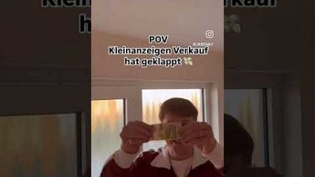 POV Kleinanzeigen Verkauf hat geklappt 💰